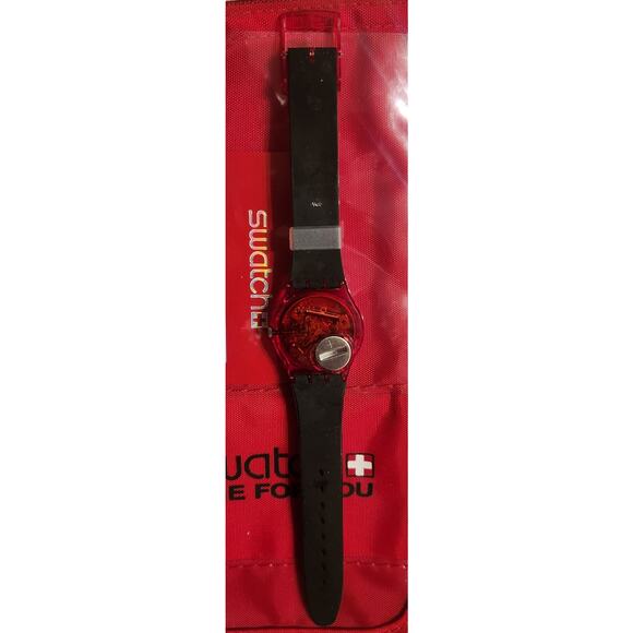 Swatch watch THE BOSS GR109 1991 Standard Gents New old stock - Picture 5 of 9